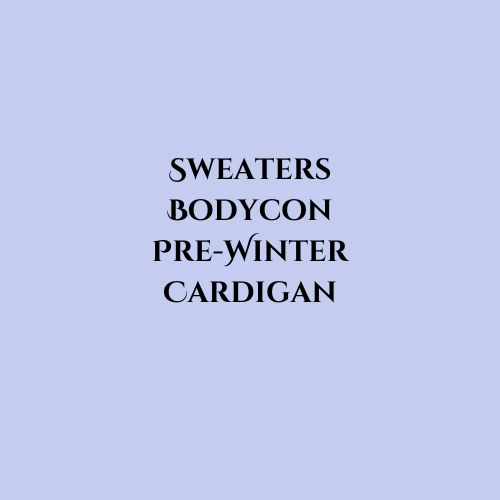 Sweaters, Bodycon,Pre-winter, Cardigan